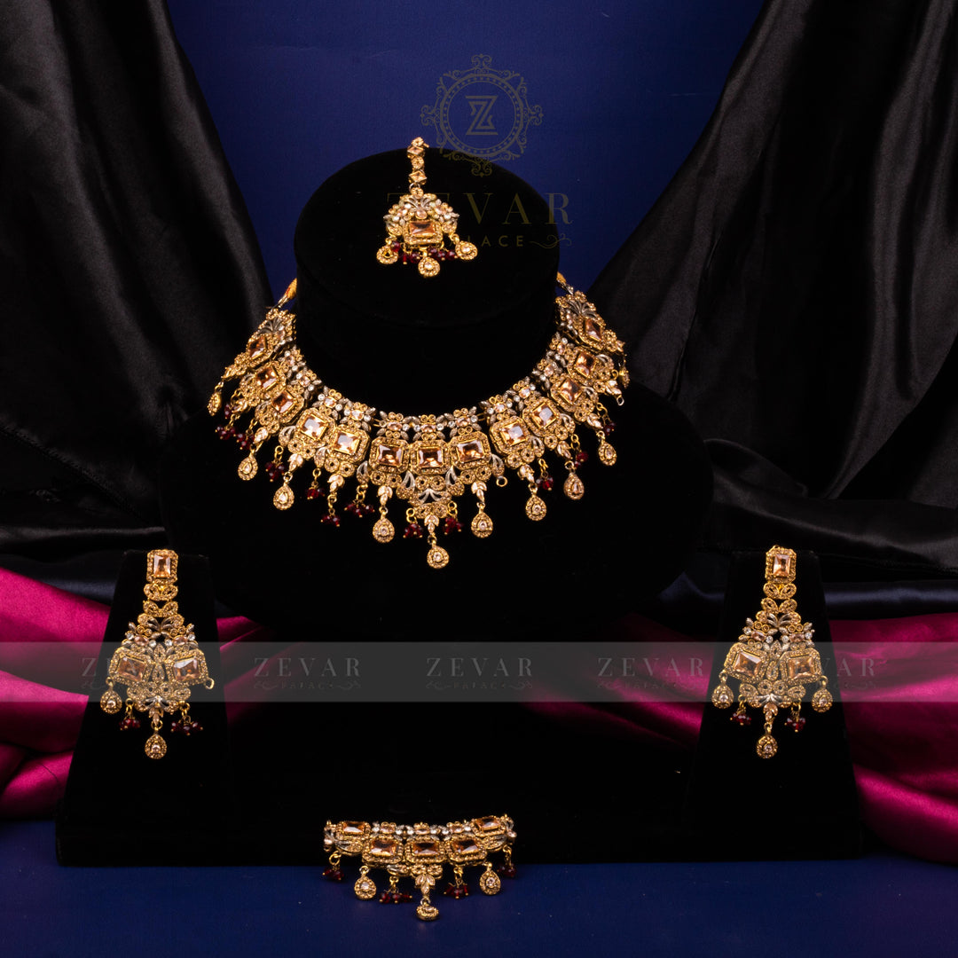 Bridal Stunning Kundan Set - 100