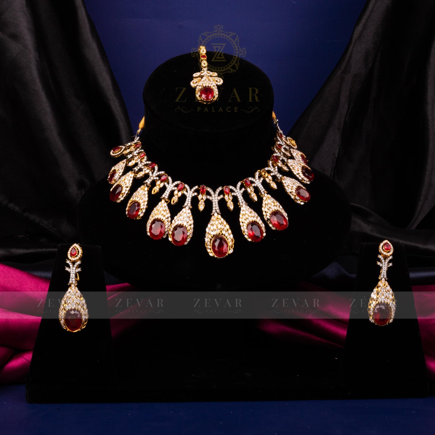 Bridal Stunning Kundan Set - 092