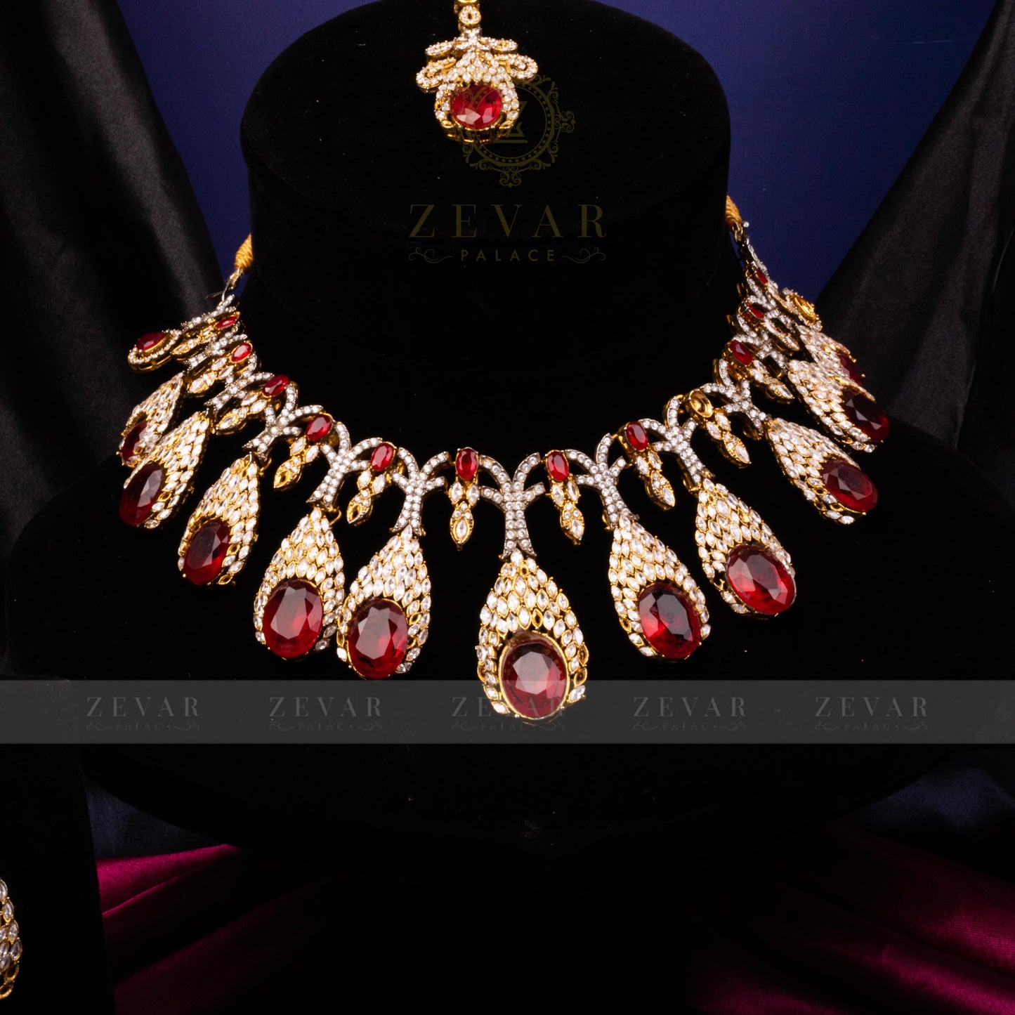 Bridal Stunning Kundan Set - 092