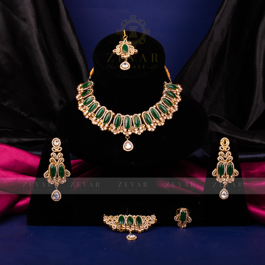 Bridal Stunning Kundan Set - 073