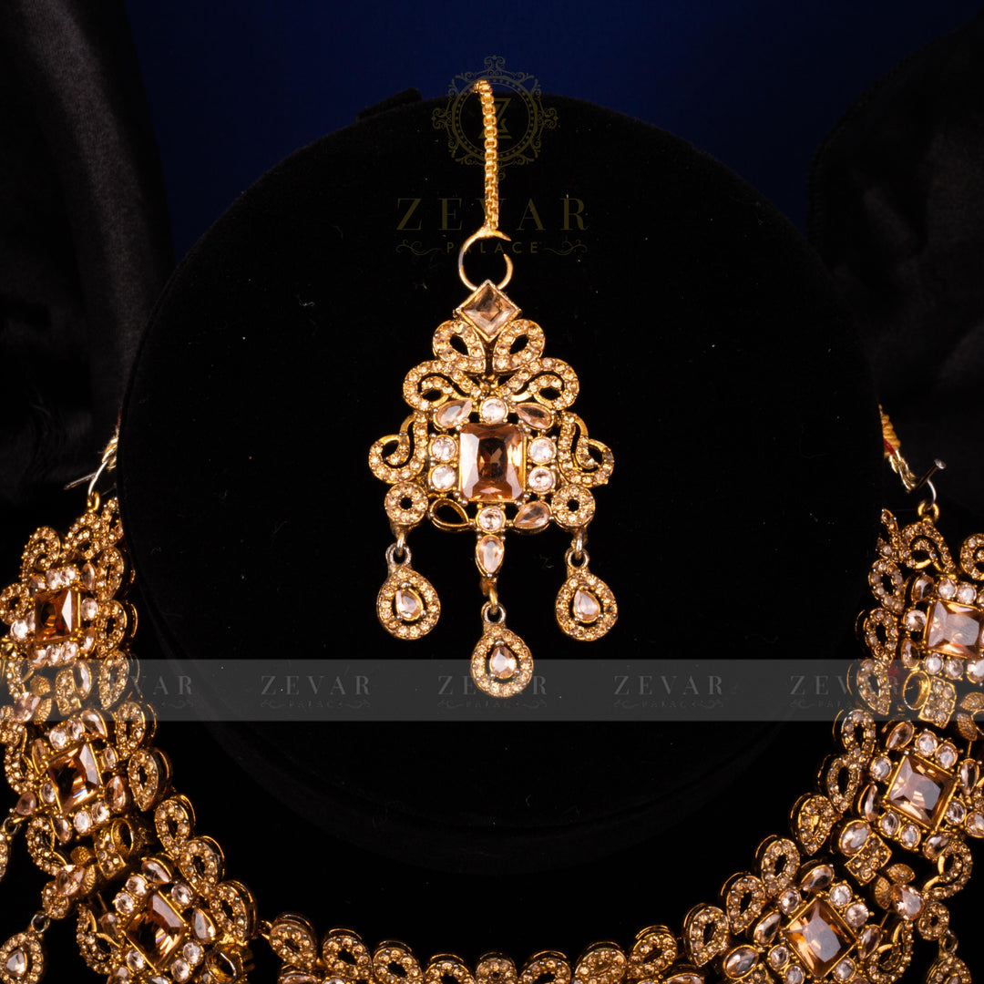 Bridal Stunning Kundan Set - 098