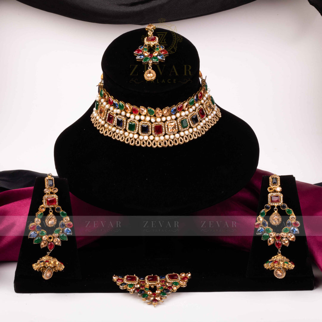 Bridal Stunning Kundan Set - 112