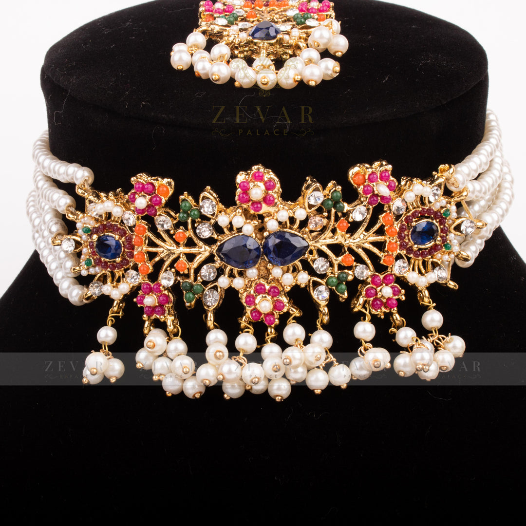 Naurattan Stones Set with Teeka