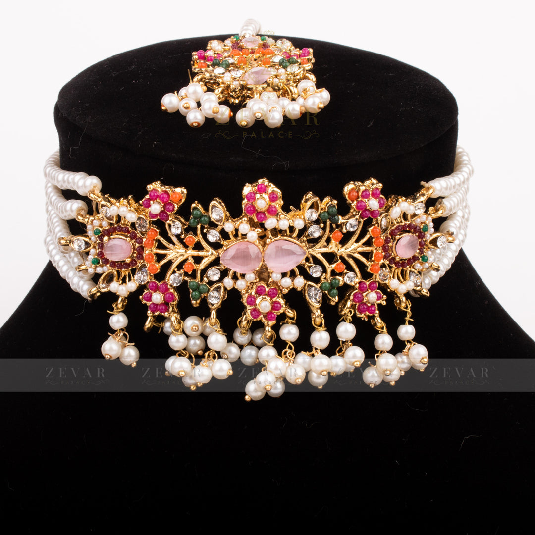 Naurattan Stones Set with Teeka