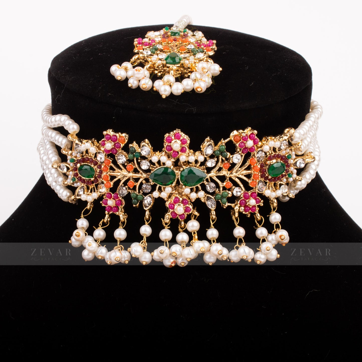 Naurattan Stones Set with Teeka