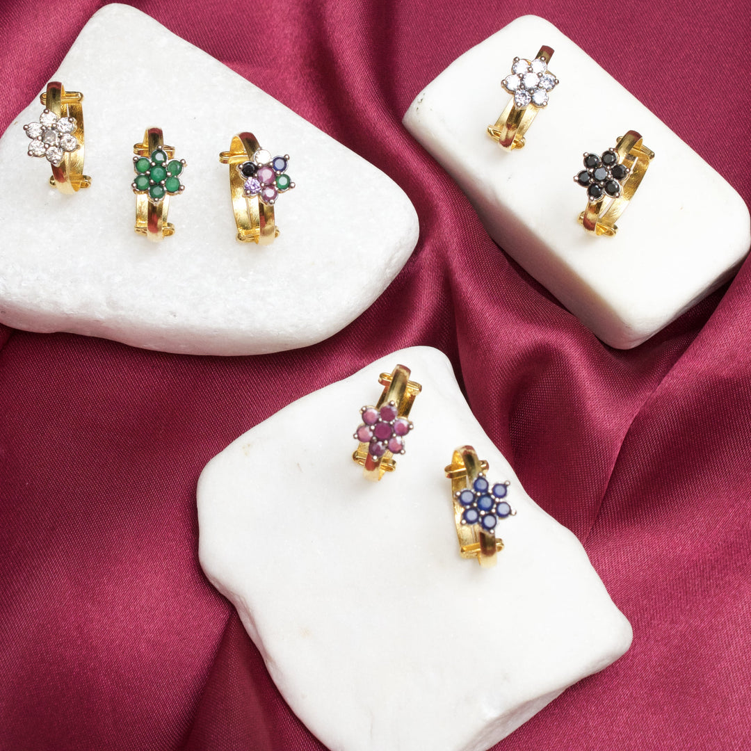 Zircoon Flowers Ring