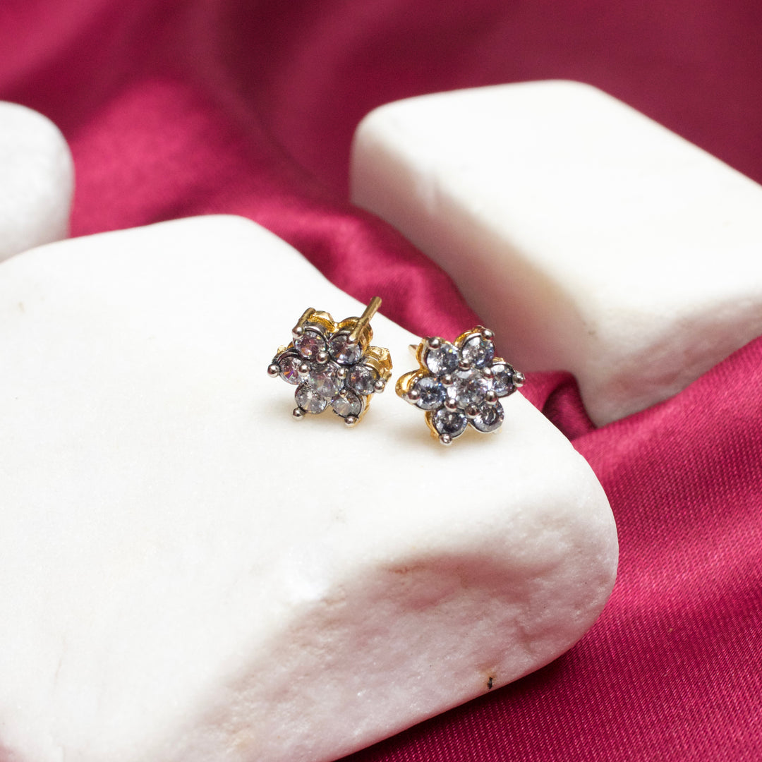Zircoon Flowers Pin Tops