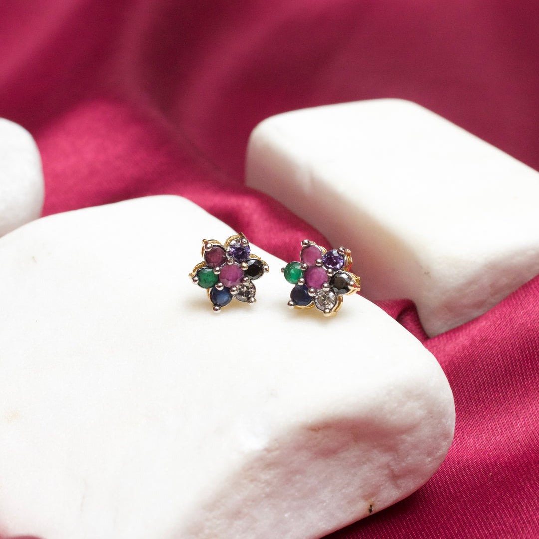Zircoon Flowers Pin Tops