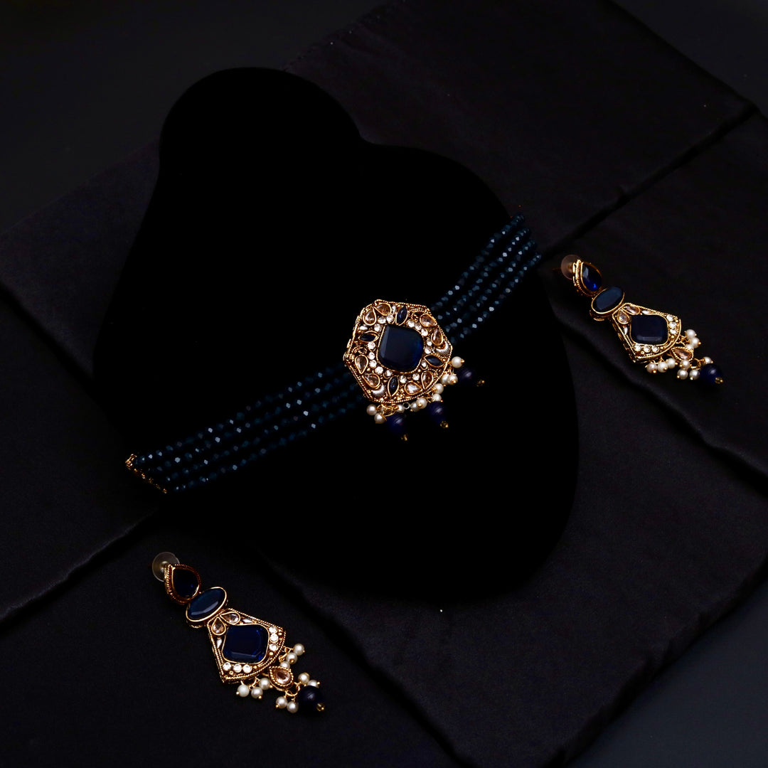 Egyptian Uncut Diamond Choker