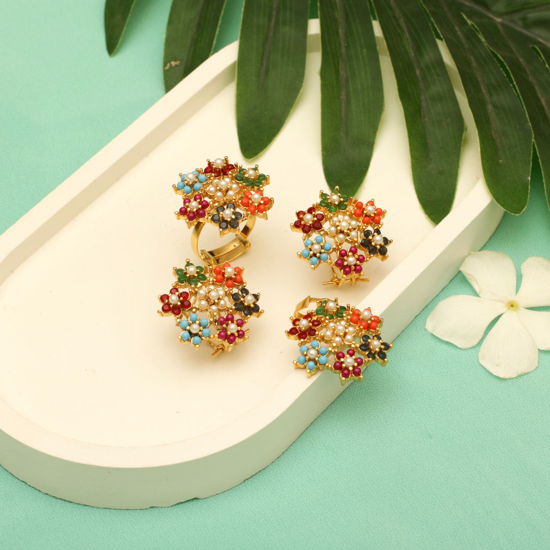 Zircoon Flowers Combo Set 02