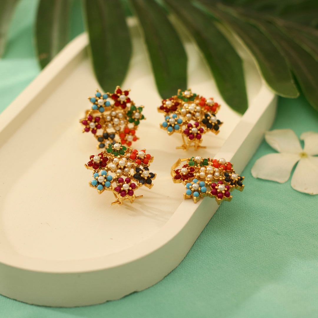 Zircoon Flowers Combo Set 02
