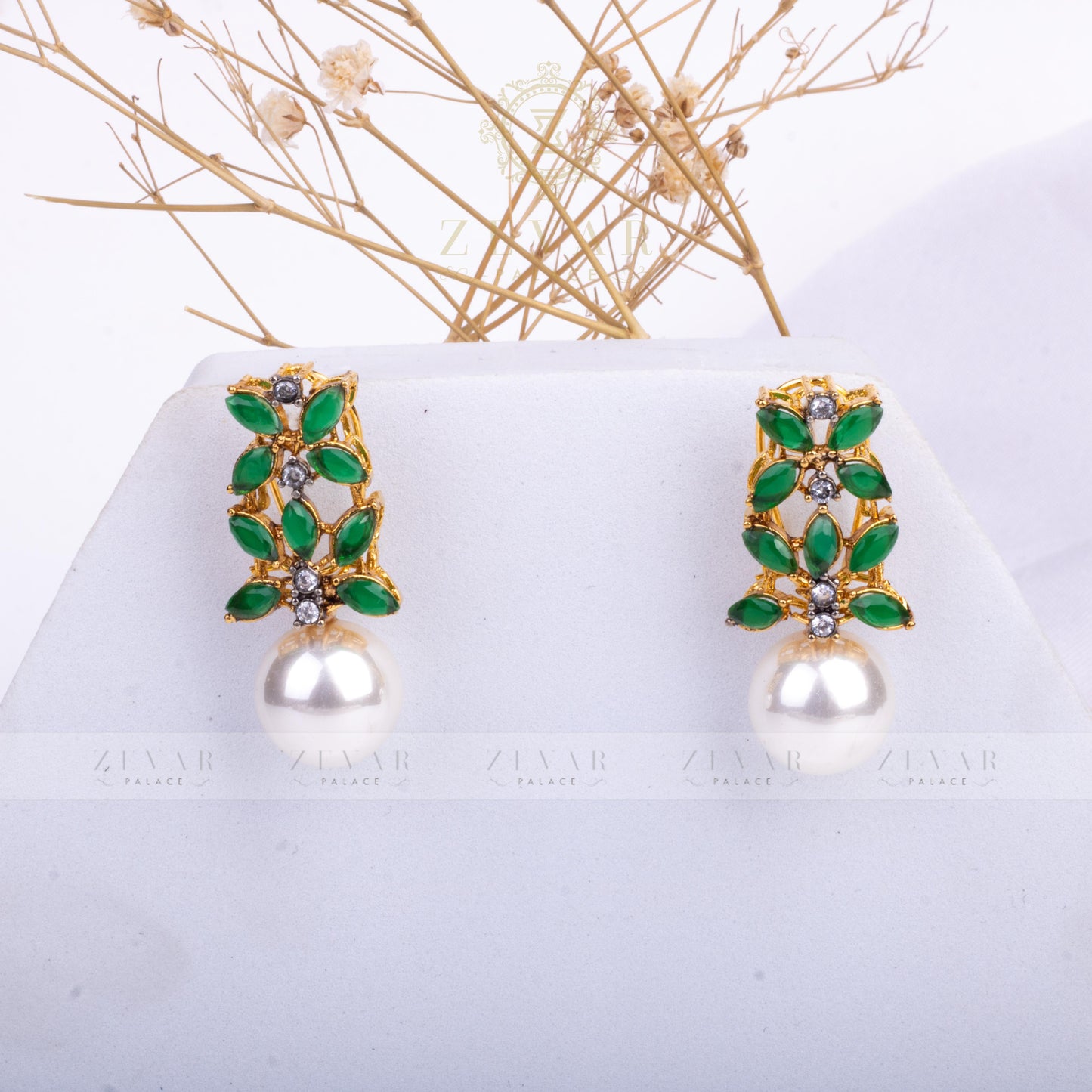 Pearl Flare Studs