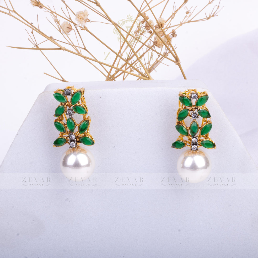 Pearl Flare Studs