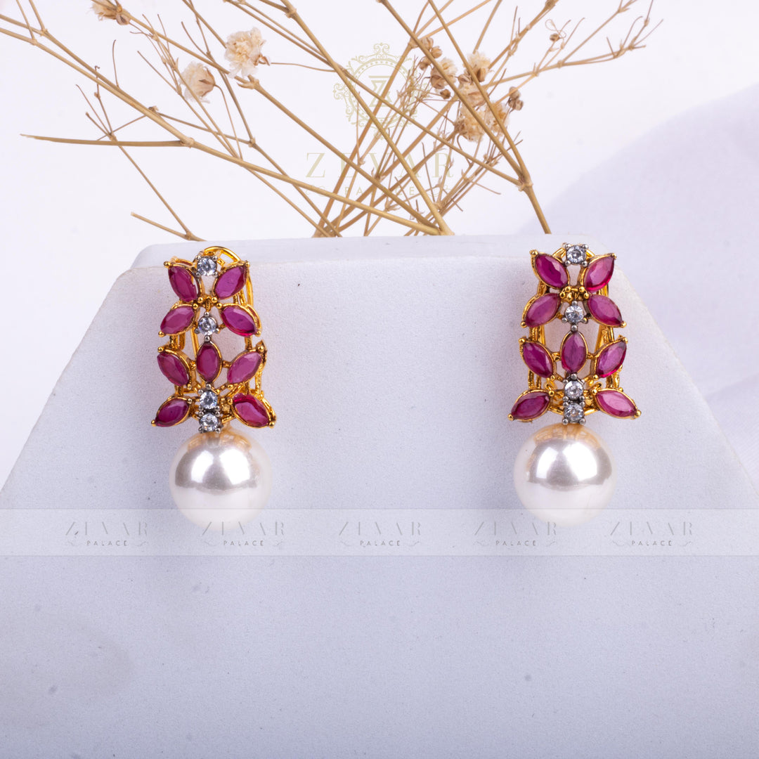 Pearl Flare Studs