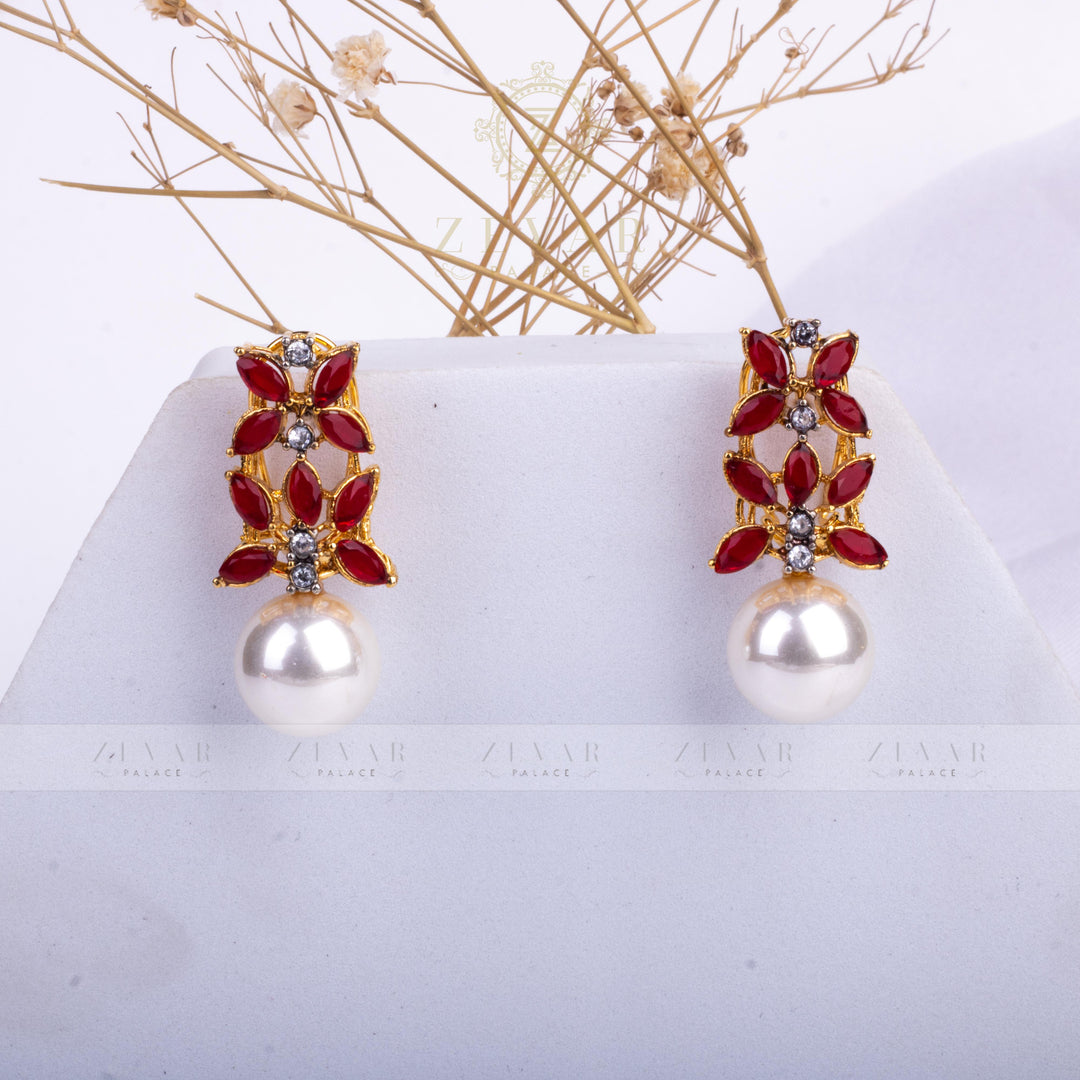 Pearl Flare Studs