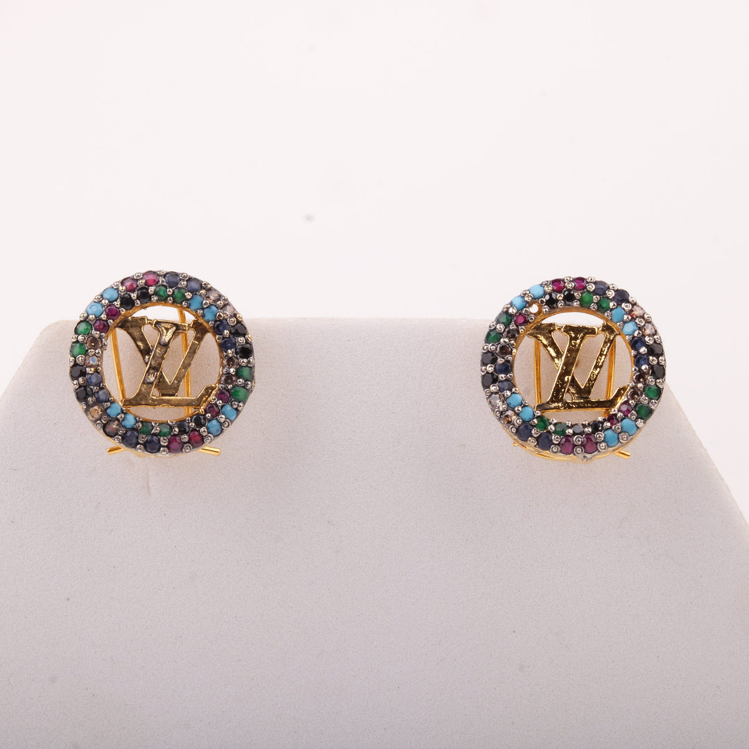 Luxury Zircon Stud Earrings