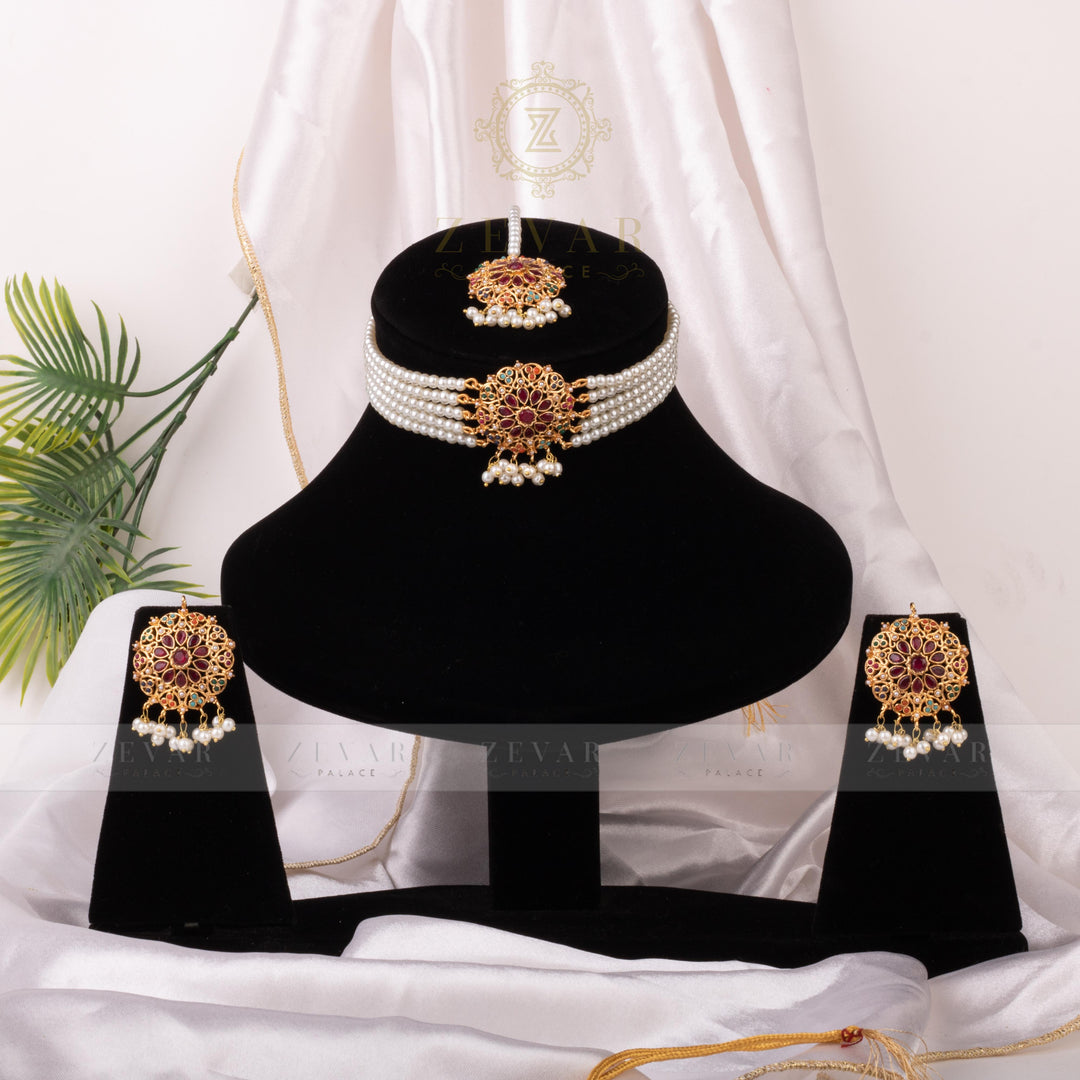 Heritage Pearl Choker Set