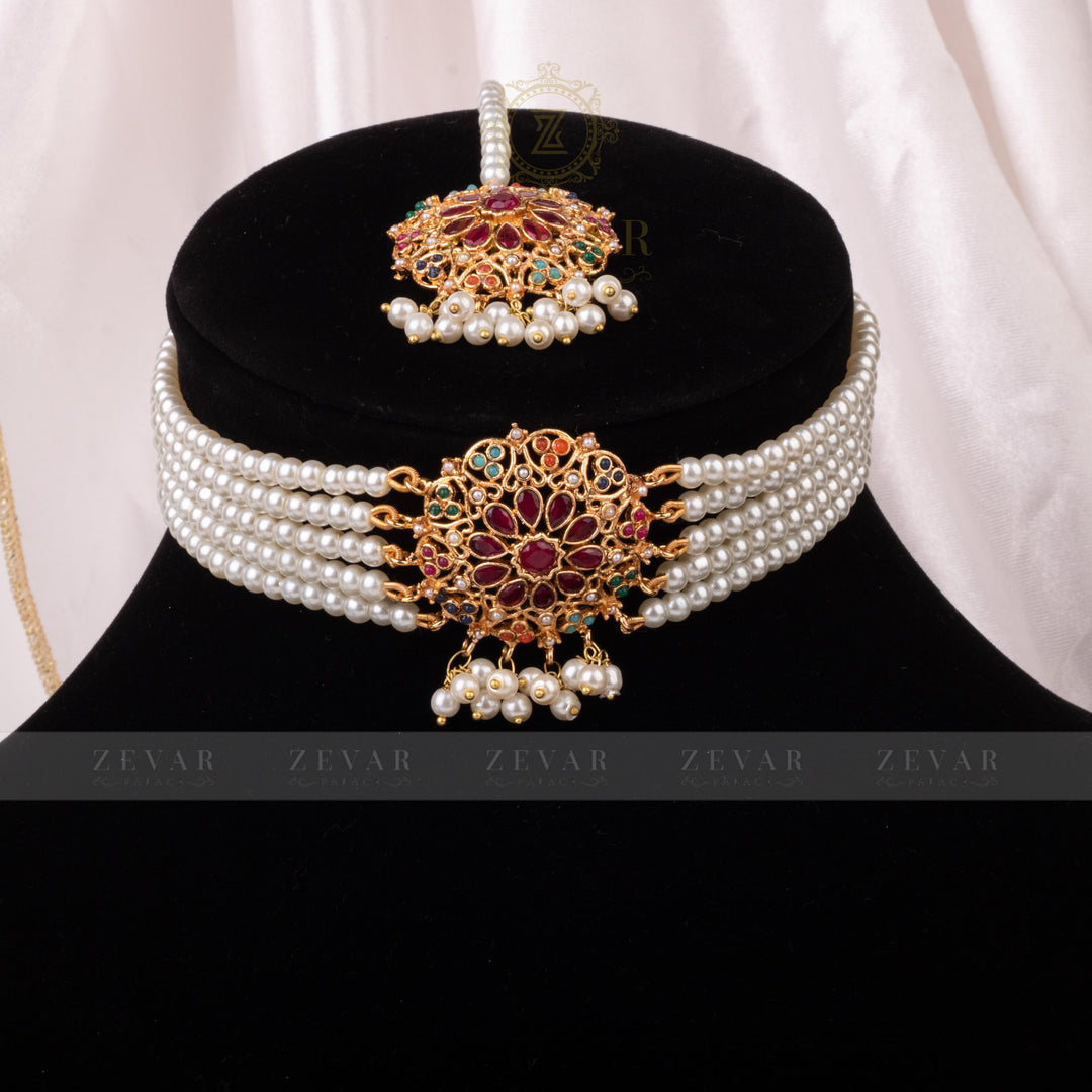 Heritage Pearl Choker Set