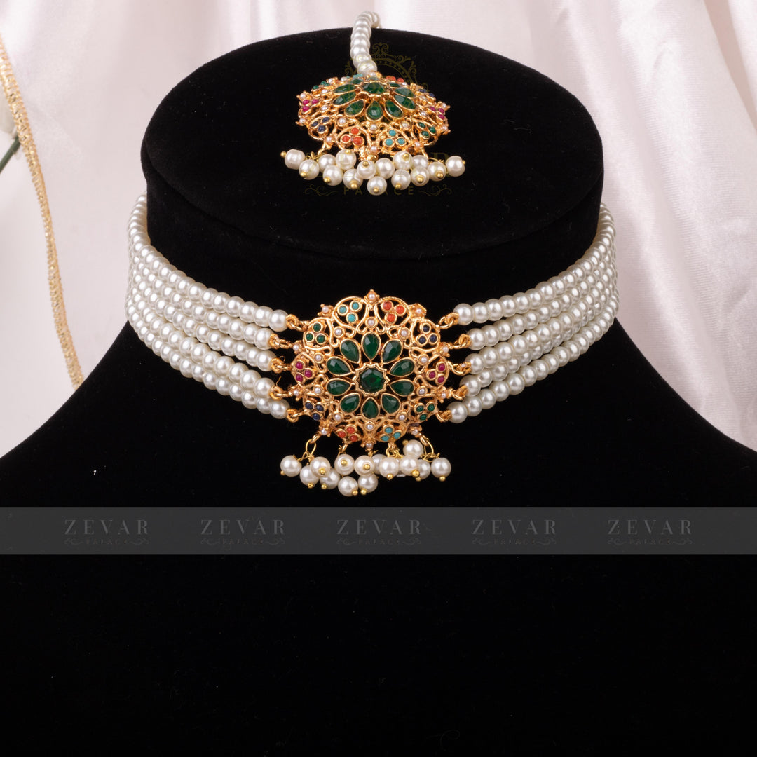 Heritage Pearl Choker Set