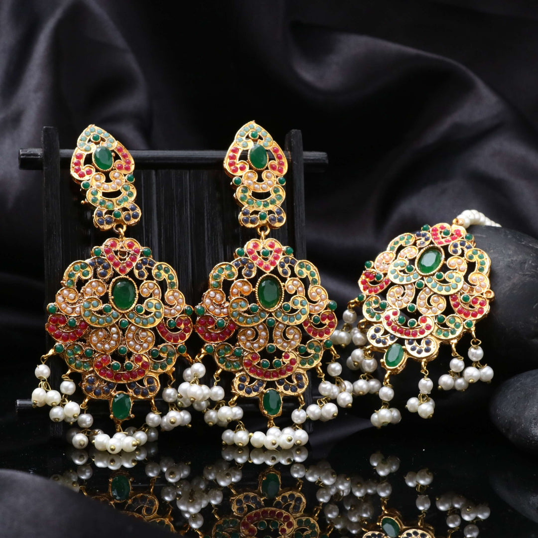 Luxury Earrings with Teeka