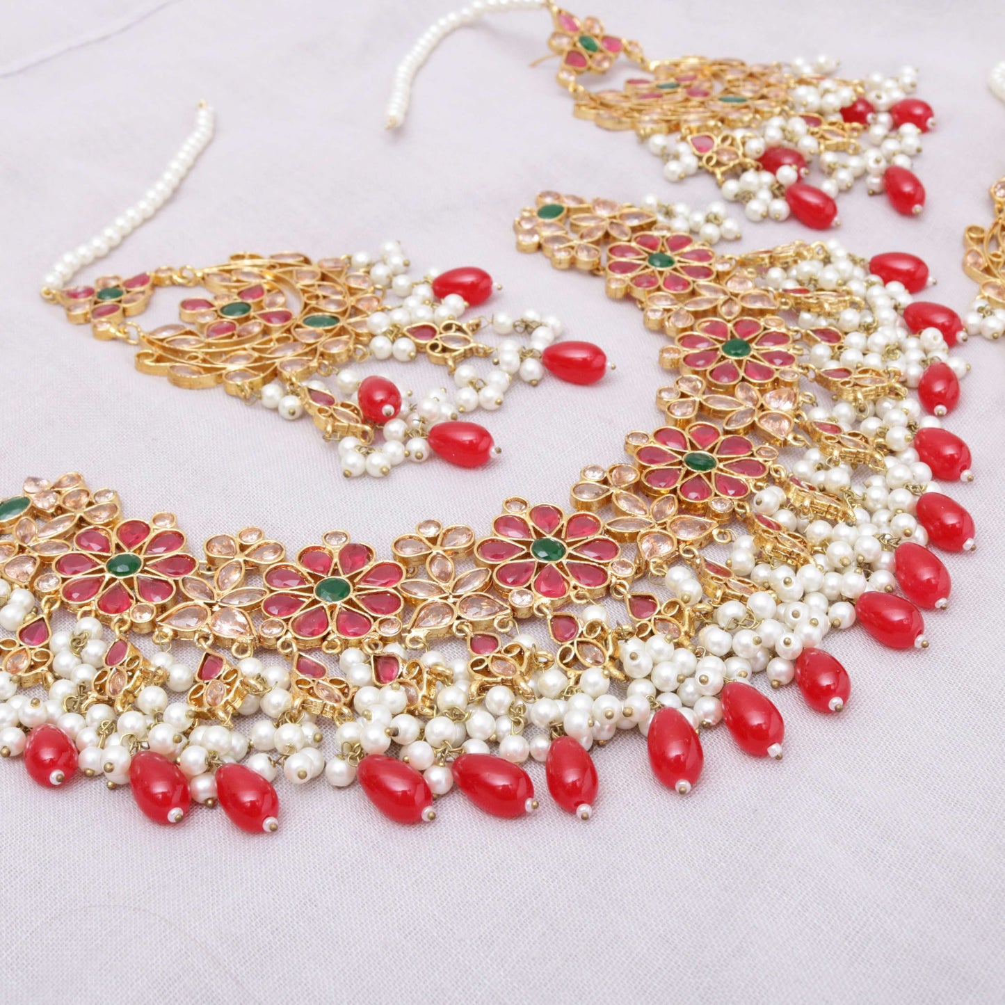Original Kundan Handmade Bridal Set - 03