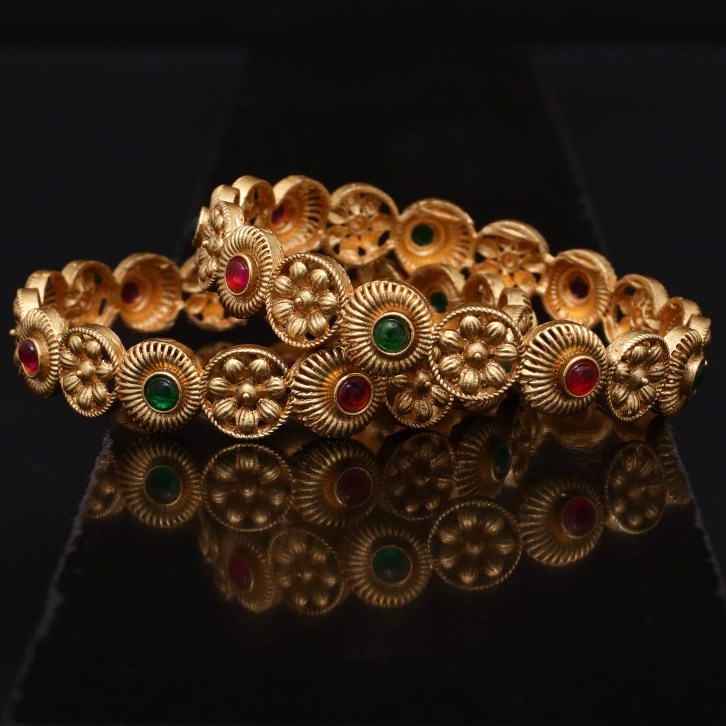 Rajwari Traditional Two Piece Bangle