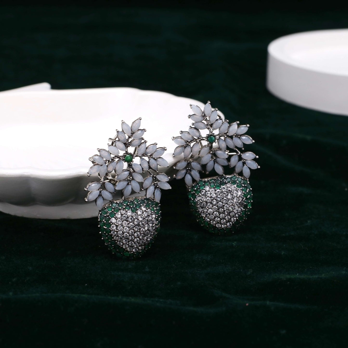 Mesmerizing Two Tone studs