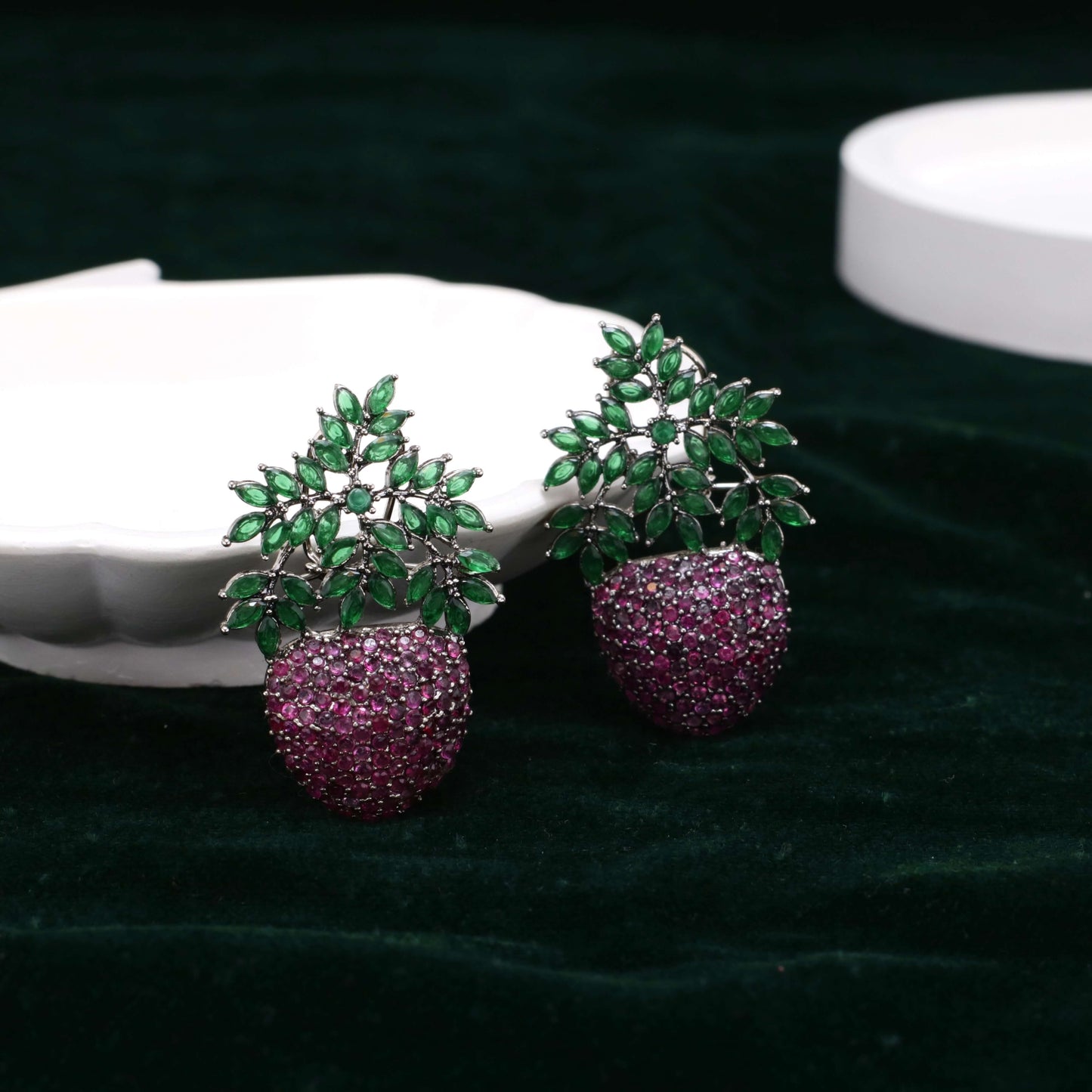 Mesmerizing Two Tone studs