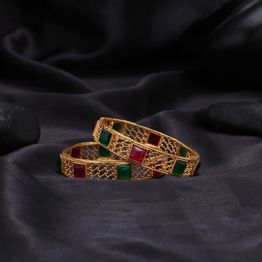 Rajwari Six Piece Multi Bangle
