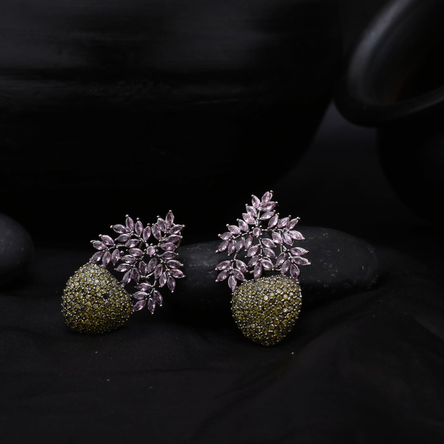 Mesmerizing Two Tone studs