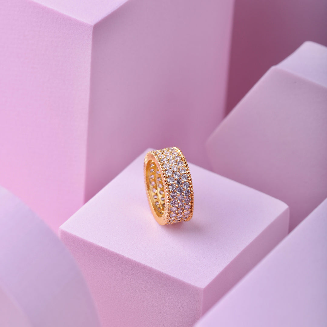 Zirconia Finger Ring