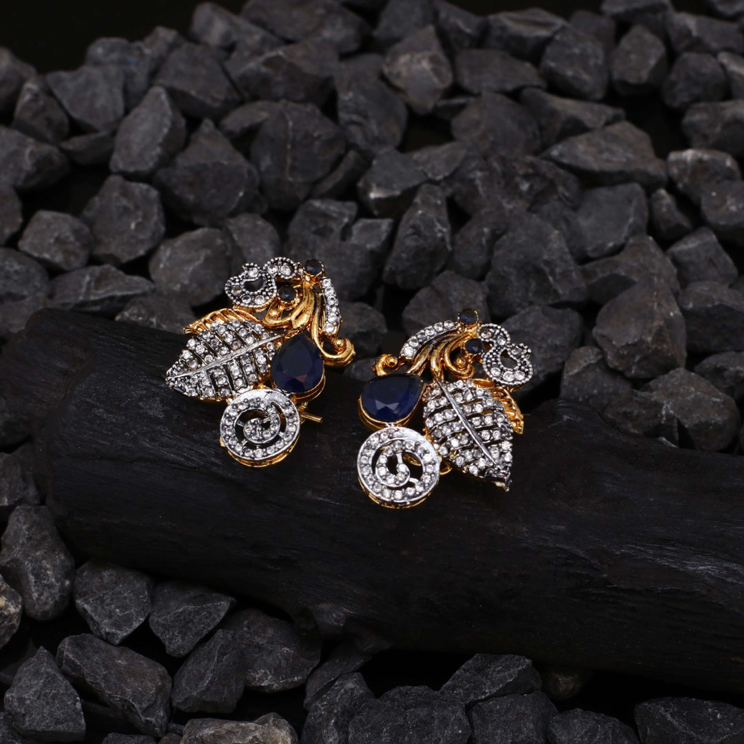 Leaves Studs 03
