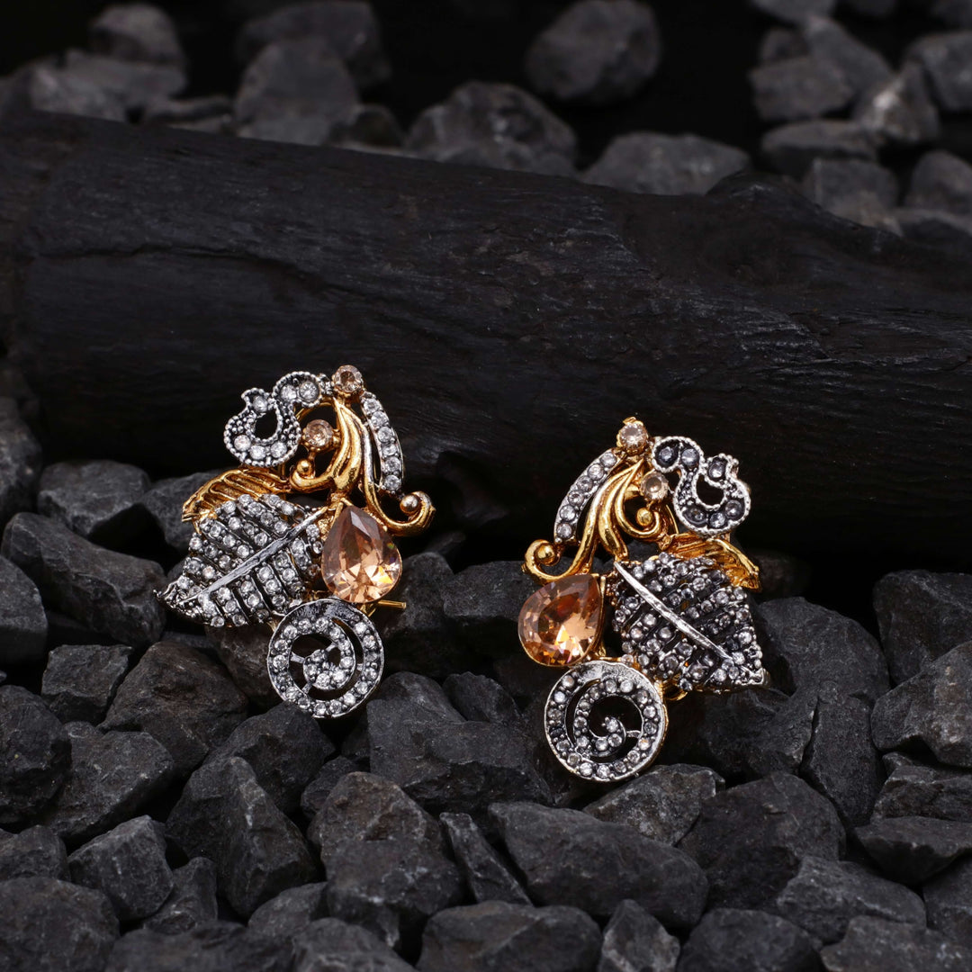 Leaves Studs 03