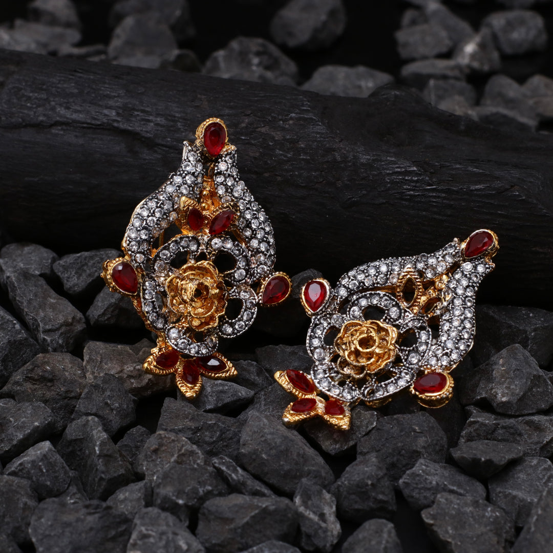Leaves Studs 04