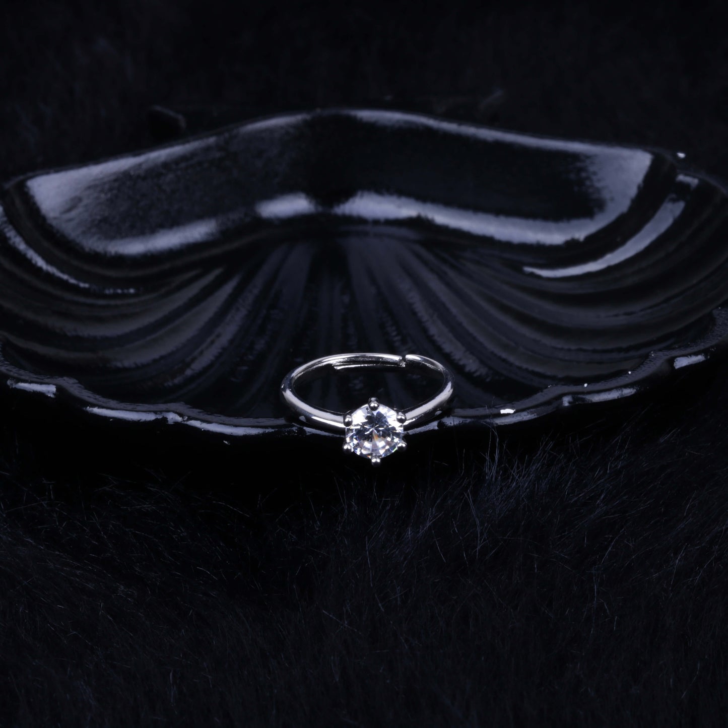 Gemstone Diamond Ring