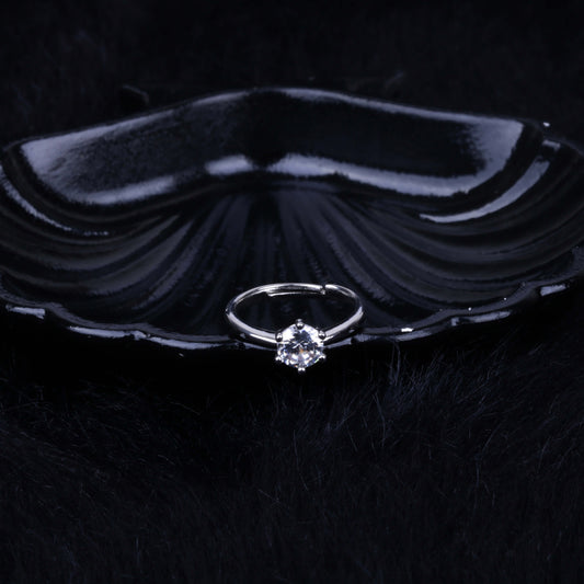 Gemstone Diamond Ring