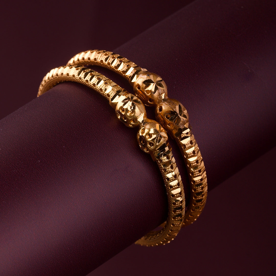 Fine Gold Bangles 02 (2.4 Size)