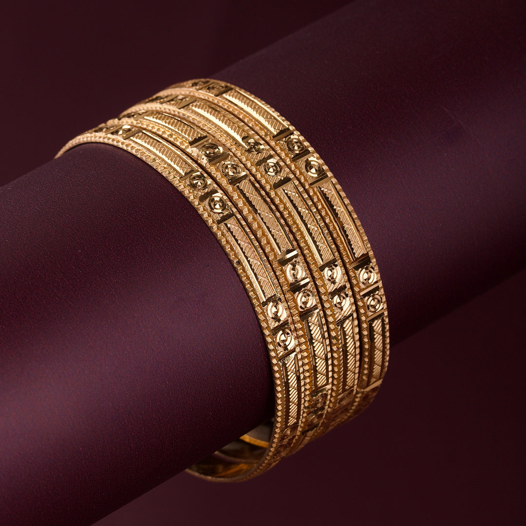 Fine Gold Bangles 02 (2.4 Size)