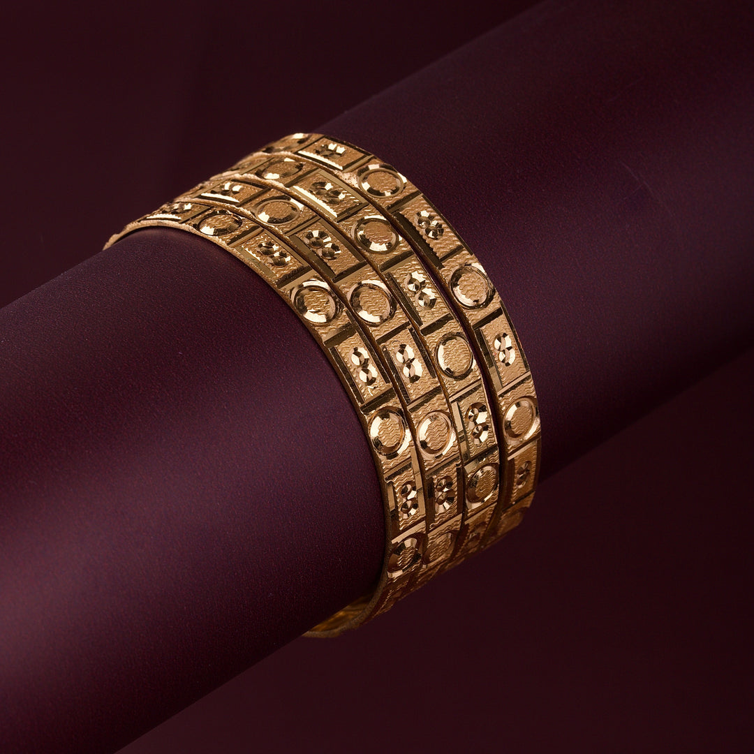 Fine Gold Bangles 02 (2.4 Size)