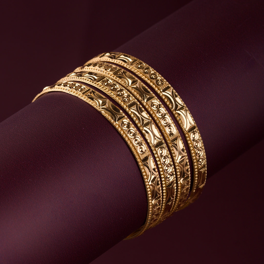 Fine Gold Bangles 02 (2.4 Size)