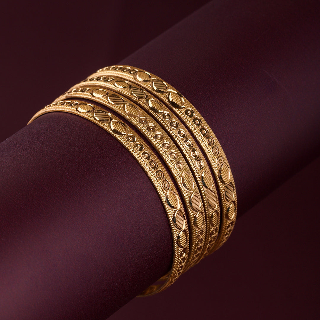 Fine Gold Bangles 02 (2.4 Size)