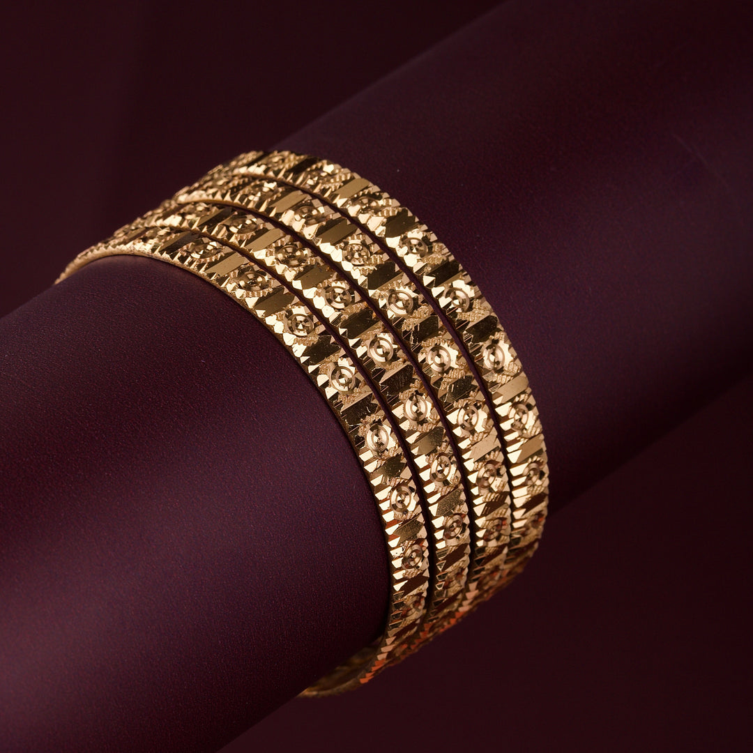 Fine Gold Bangles 02 (2.4 Size)