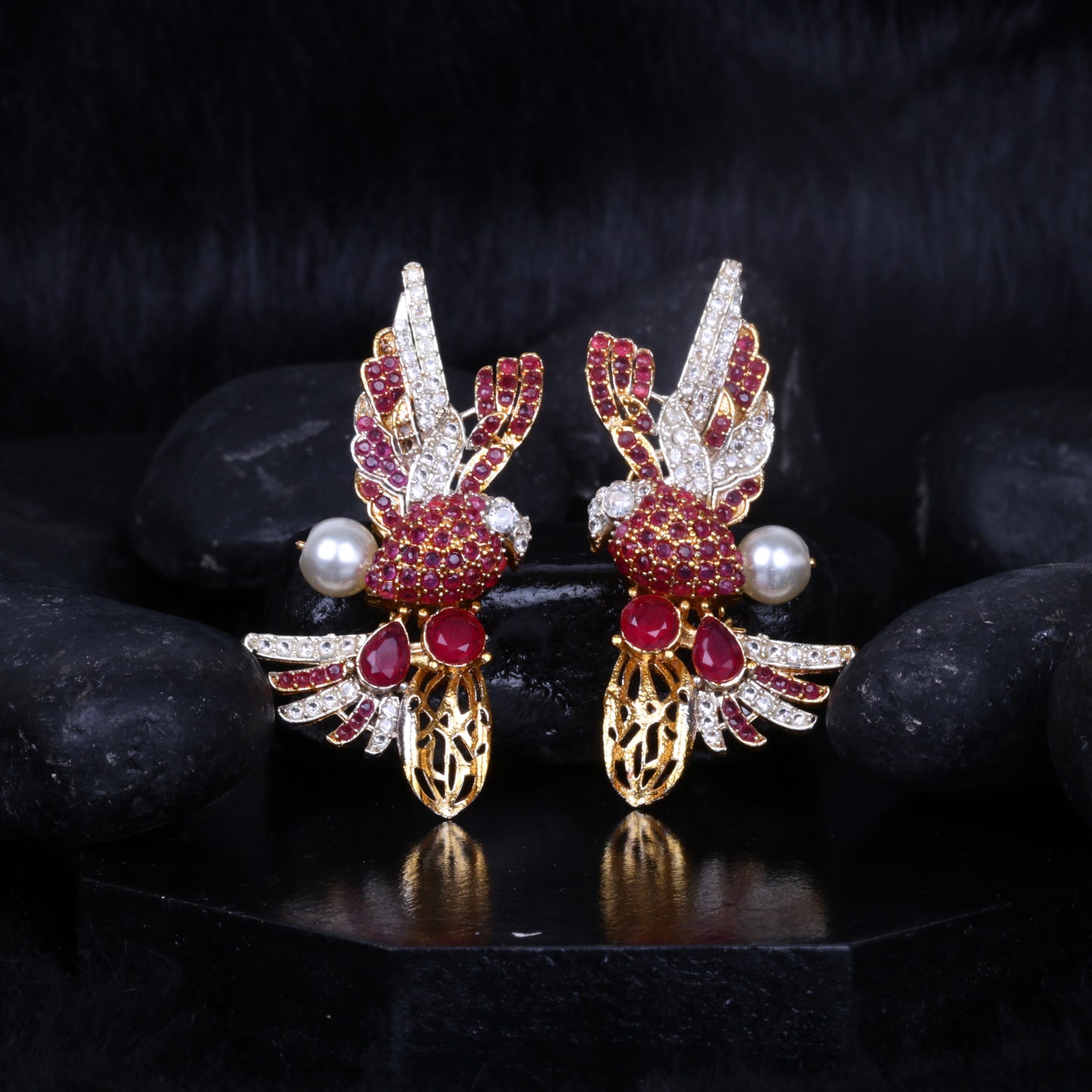 Elegant Parrot Earring