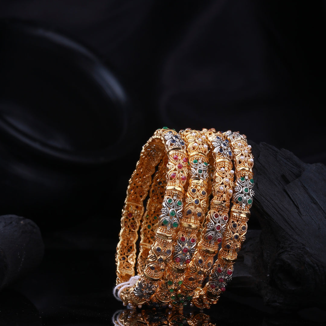 Noor-e-Riwaaj Four Piece Bangle