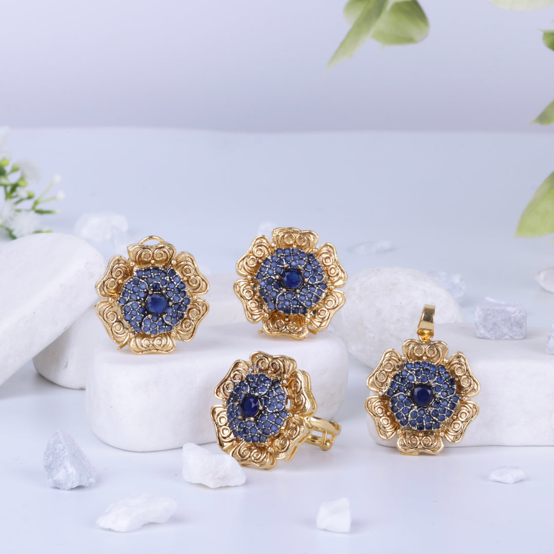 Daffodil Zircon Combo Set