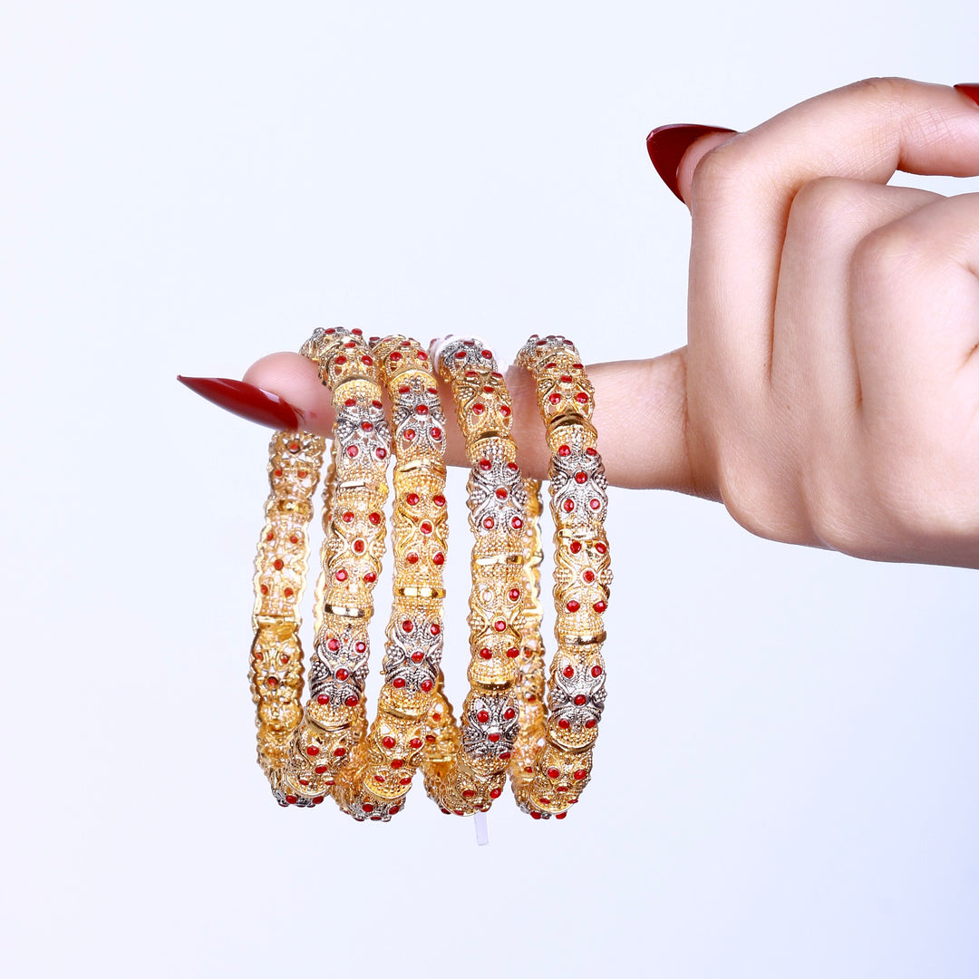 Noor-e-Riwaaj Four Piece Bangle