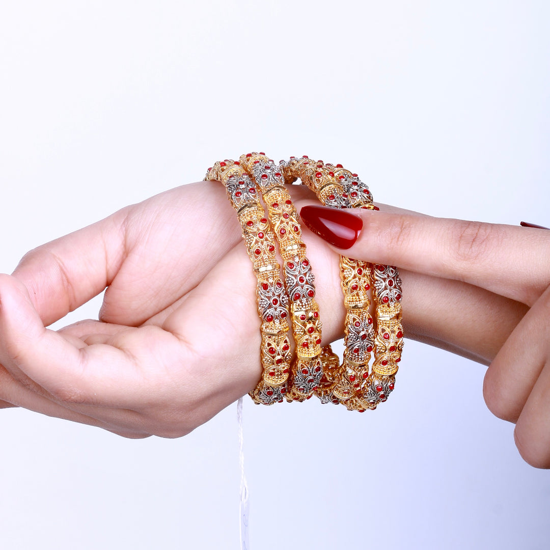 Noor-e-Riwaaj Four Piece Bangle