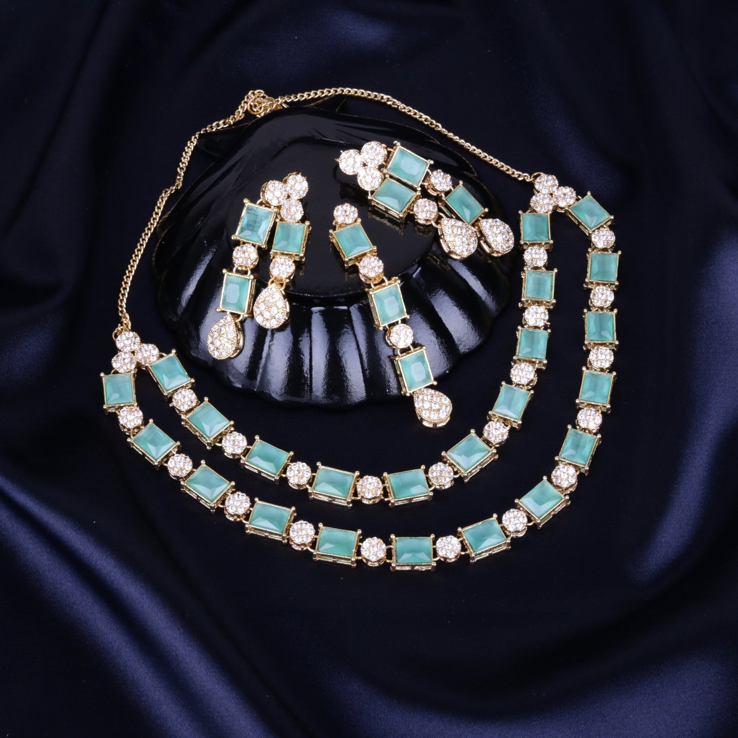 AD Double Line Set Golden