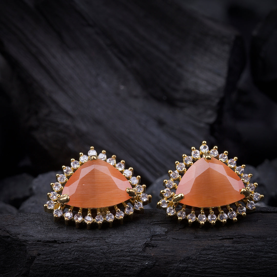 AD Studs Peach