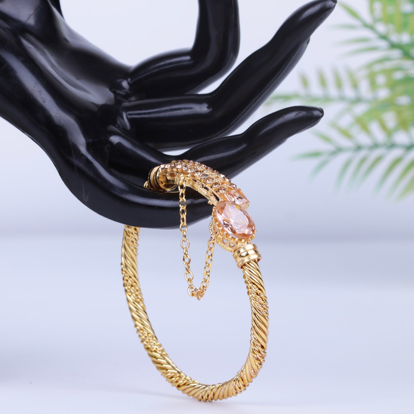 Acrylic Stones Single  Bangle
